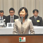 来賓挨拶　衆議院議員　金子恵美氏