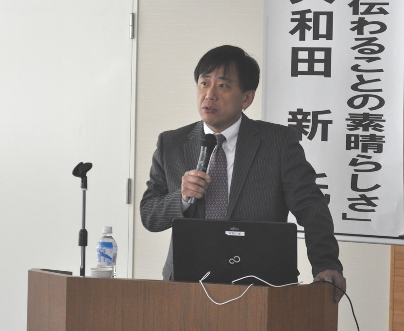 福島県経済動向について講演をいただいた、日本銀行福島支店　菅野浩之支店長