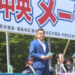 主催者挨拶、今野泰実行委員長