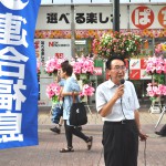 連帯の挨拶をいただいた社民党福島県連代表 紺野長人県議会議員