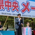 来賓挨拶：木幡　浩福島市長