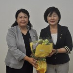 水野さんと大越代表幹事