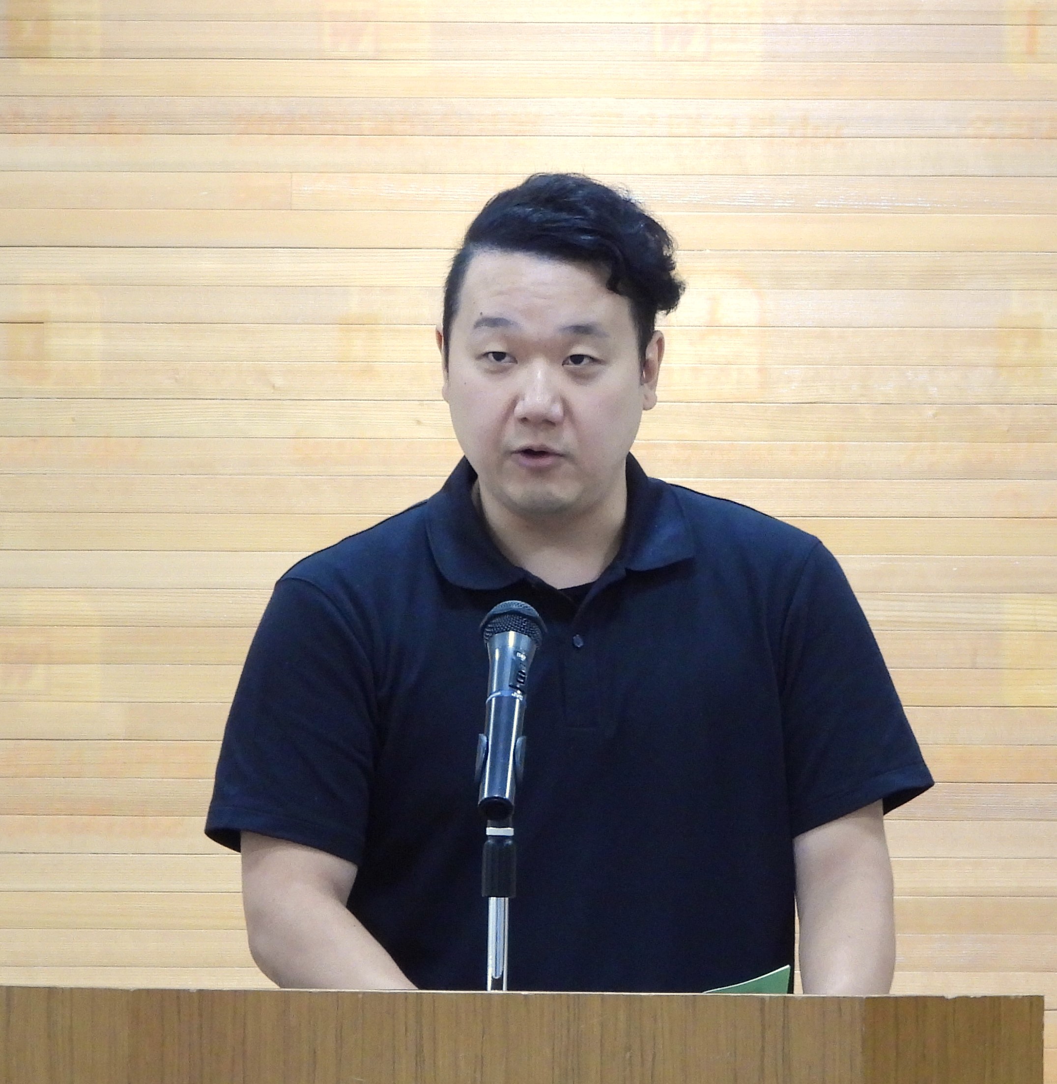 連合福島青年女性委員会安沢良太さんのアピール採択