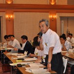 意見・質問を述べるUAゼンセン大和田代議員