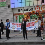 主催者を代表して挨拶する今泉会長(1)