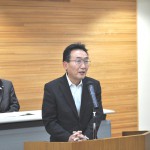 来賓挨拶 社民党県連代表 紺野長人県議会議員