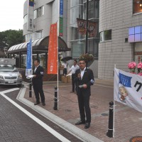 「クラシノソコアゲ応援団街頭行動」第21弾 福島駅東口にて